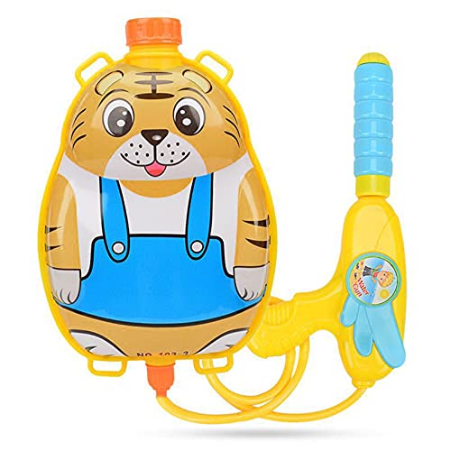 BOSSETY Wasserpistolen, Rucksack Wasserpistole, mit Groß Wasserspritzpistolen,für Party Badestrand Sommer Pool, ür Garten Schwimmbad Strand, Wasserkanonen Spritzpistole Kinder 3 4 5 6 Jahre (A) von BOSSETY