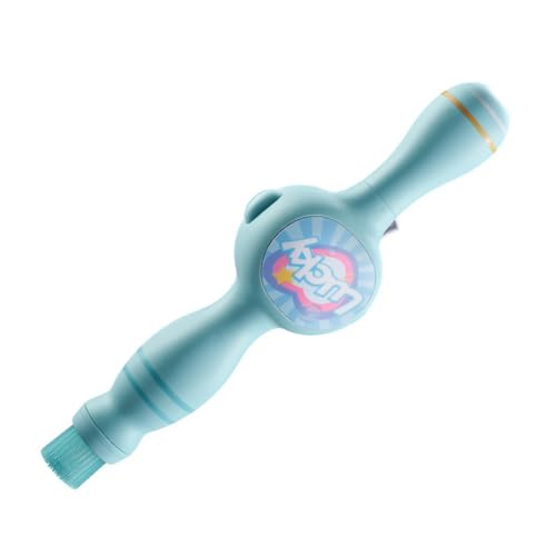 Elastischer Seifenblasennebelstab für Kinder, Wiederaufladbarer Seifenblasenstab, Elektronische Seifenblasenmaschine Kinder, Rauchblasenmaschine für Automatik, Seifenblasenstäbe für Partys (Blau) von BOSSETY