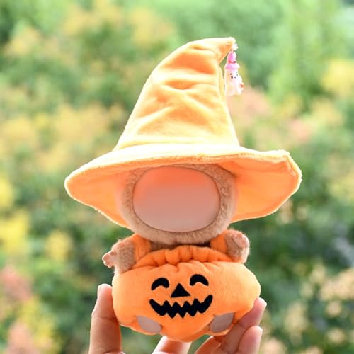 Halloween-Thema Puppenkleidung für 17cm Puppe, Passende Kleidung für die Plüsch Toy, Kleidung Set für 17 cm große Puppe, Geeignet zum Fotografieren und Sammeln, modisches Spielzeug (B) von BOSSETY