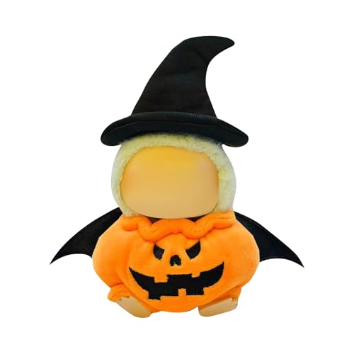 Halloween-Thema Puppenkleidung für 17cm Puppe, Passende Kleidung für die Plüsch Toy, Kleidung Set für 17 cm große Puppe, Geeignet zum Fotografieren und Sammeln, modisches Spielzeug (H) von BOSSETY