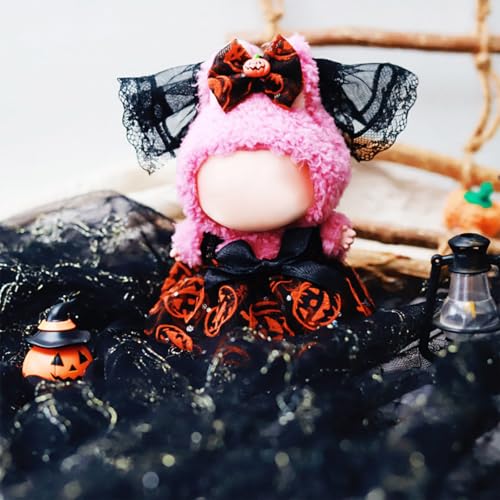 Halloween-Thema Puppenkleidung für 17cm Puppe, Passende Kleidung für die Plüsch Toy, Kleidung Set für 17 cm große Puppe, Geeignet zum Fotografieren und Sammeln, modisches Spielzeug (I) von BOSSETY