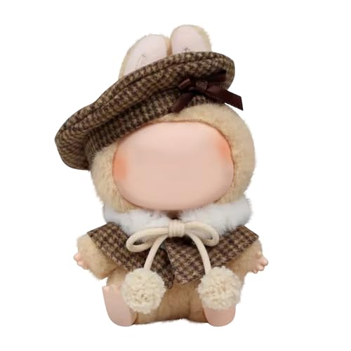 Labu Puppenkleidung für 17cm Labu Puppe, Modisches Hüte und Schals, Passende Kleidung für die Plüsch Toy, Labu Kleidung Set für 17 cm große Puppe, Geeignet zum Fotografieren und Sammeln Labu Puppenkleidung für 17cm Labu Puppe, Modisches Hüte und Schals, Passende Kleidung für die Plüsch Toy, Labu Kleidung Set für 17 cm große Puppe, Geeignet zum Fotografieren und Sammeln von BOSSETY
