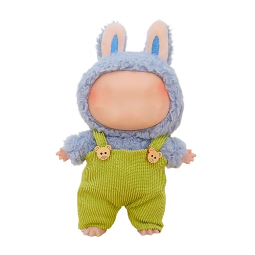 Labu Puppenkleidung für 17cm Labu Puppe, Passende Kleidung für die Plüsch Toy, Labu Kleidung Set für 17 cm große Puppe, Geeignet zum Fotografieren und Sammeln, Modisches Spielzeug (C) von BOSSETY