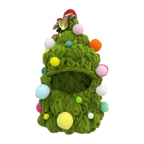 Labu Weihnachtsbaum Puppenkleidung für 17cm Labu Puppe, Labu Christmas Baum Kleidung Set mit Glocke für 17 cm große Puppe, Geeignet zum Fotografieren und Sammeln, (Grün) von BOSSETY