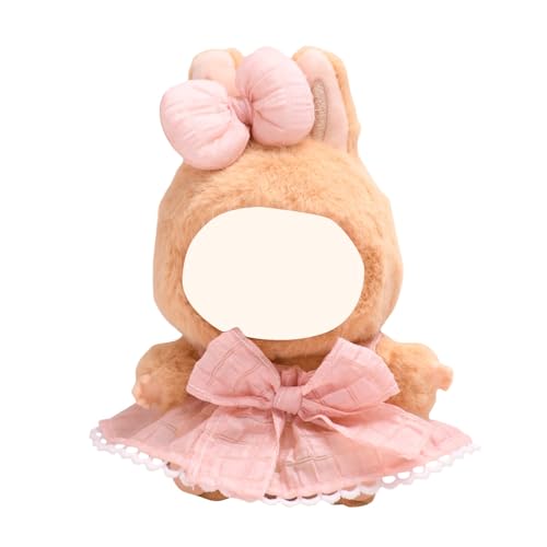 Puppenkleidung für 17cm Puppe, Passende Kleidung für die Plüsch Toy, Kleidung Set für 17 cm große Puppe, Geeignet zum Fotografieren und Sammeln, Modisches süßes Spielzeug (E) von BOSSETY