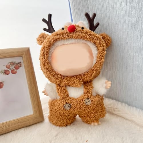 Puppenkleidung für 17cm Puppe, Passende Kleidung für die Plüsch Toy, Kleidung Set für 17 cm große Puppe, Geeignet zum Fotografieren und Sammeln, modisches Spielzeug (C) von BOSSETY
