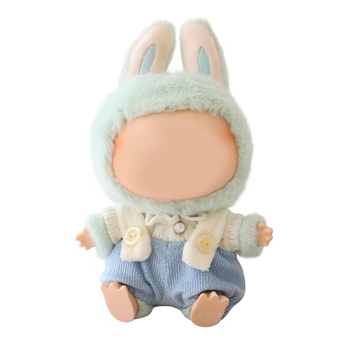 Puppenkleidung für 17cm Puppe, Passende Kleidung für die Plüsch Toy, Kleidung Set für 17 cm große Puppe, Geeignet zum Fotografieren und Sammeln, modisches Spielzeug (F) von BOSSETY