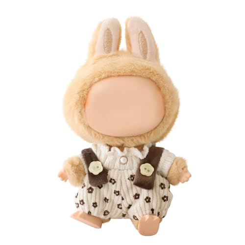 Puppenkleidung für 17cm Puppe, Passende Kleidung für die Plüsch Toy, Kleidung Set für 17 cm große Puppe, Geeignet zum Fotografieren und Sammeln, modisches Spielzeug (G) von BOSSETY