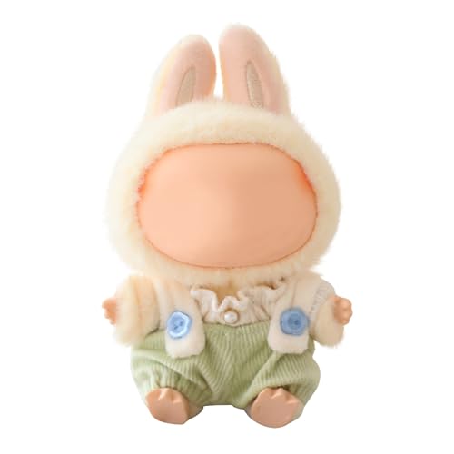 Puppenkleidung für 17cm Puppe, Passende Kleidung für die Plüsch Toy, Kleidung Set für 17 cm große Puppe, Geeignet zum Fotografieren und Sammeln, modisches Spielzeug (H) von BOSSETY