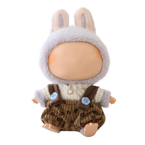 Puppenkleidung für 17cm Puppe, Passende Kleidung für die Plüsch Toy, Kleidung Set für 17 cm große Puppe, Geeignet zum Fotografieren und Sammeln, modisches Spielzeug (I) von BOSSETY