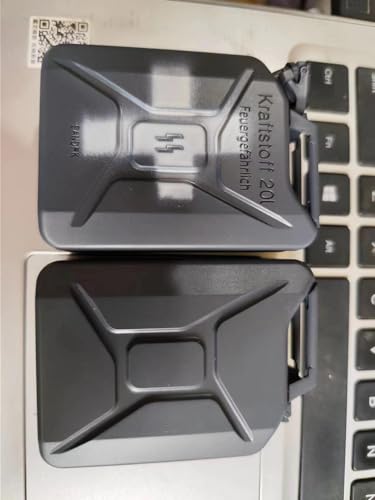 1/6. grauer Kunststoff-Benzinfass Modell Typ B für 30,5 cm (12 Zoll) von BOSWON