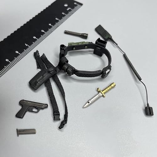 BOSWON 1/12 Maßstab Soldat Zubehör Taille hängen Full Set Modell für 6 Zoll Figur von BOSWON