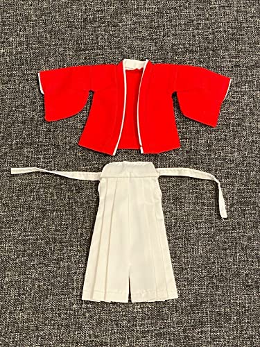 BOSWON 1/12 Riman Rot Weiß Samurai Outfit Kleidung Modell für 15,2 cm Action (keine Figur) von BOSWON
