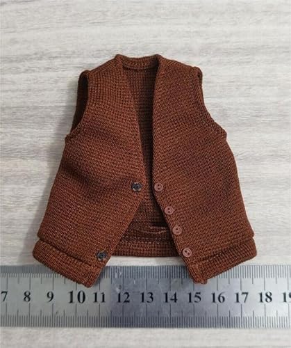 BOSWON 1/6 Clown Brown Weste Kleidung Herren Kleidung Modell für 12 "männliche Figur von BOSWON