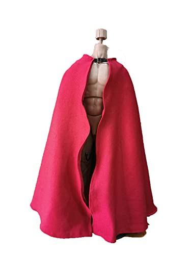 BOSWON 1:6 Weinrot Umhang Cape Kragen Modell für 12 Zoll Figur von BOSWON