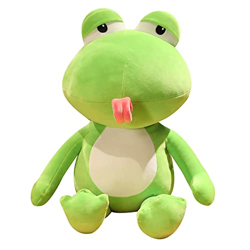 BOTCAM Babyspielzeug Rolling Tongue Black Eye Red Eye Frog Plüschpuppe ist geeignet für Home Sofa Bücherregal und Desktop-Dekoration Geschenk Deutschsprachig (A, One Size) von BOTCAM