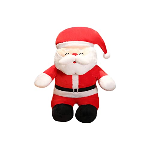 BOTCAM Deutschsprachig Weihnachten Santa Puppe für Familie und Kinder Plüschpuppe Plüschtier super weich für und Mädchen Kissen Mit Mehr Als 30 Interaktiven Geräuschen Und Reaktionen (A, One Size) von BOTCAM