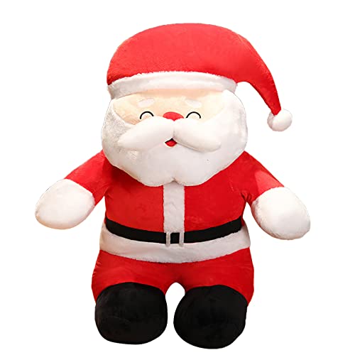 BOTCAM Deutschsprachig Weihnachten Santa Puppe für Familie und Kinder Plüschpuppe Plüschtier super weich für und Mädchen Kissen Mit Mehr Als 30 Interaktiven Geräuschen Und Reaktionen (B, One Size) von BOTCAM