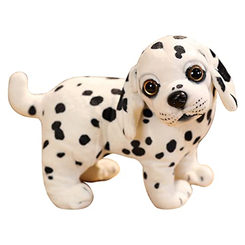 BOTCAM Plüschfigur Netter Simulations-Haustier-Hund Realistisches weiches gefülltes Plüsch- Simulations-Haustier-Hundespielzeug-Plüsch-Form-Puppen-Kind-Geschenk Babyspielzeug (D, A) von BOTCAM