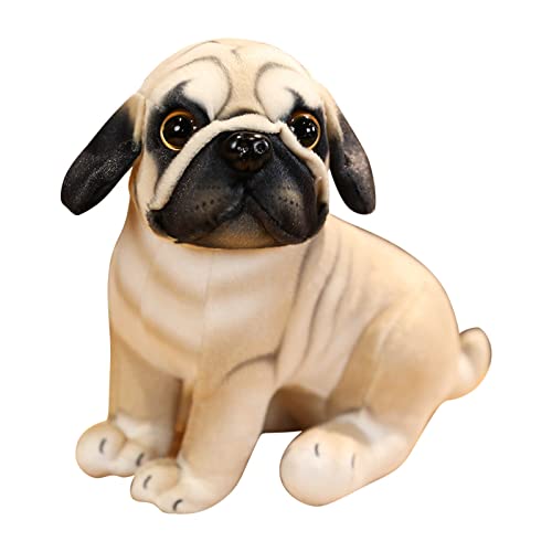 BOTCAM Plüschfigur Netter Simulations-Haustier-Hund Realistisches weiches gefülltes Plüsch- Simulations-Haustier-Hundespielzeug-Plüsch-Form-Puppen-Kind-Geschenk Babyspielzeug (H, A) von BOTCAM