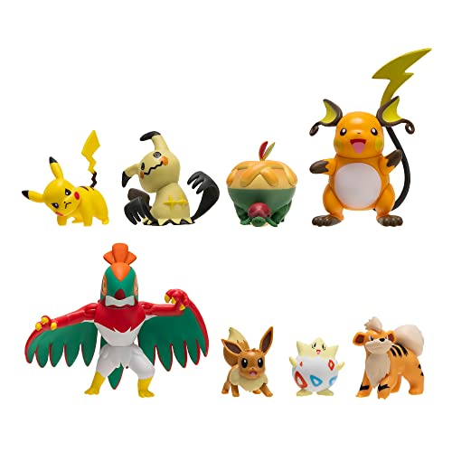 Pokémon Multipack 8 Pack - Pikachu, Eevee, Appletun, Growlithe, Mimikyu, Togepi, Raichu, Hawlucha Pokémon Multipack 8 Pack - Pikachu, Eevee, Appletun, Growlithe, Mimikyu, Togepi, Raichu, Hawlucha von Pokémon
