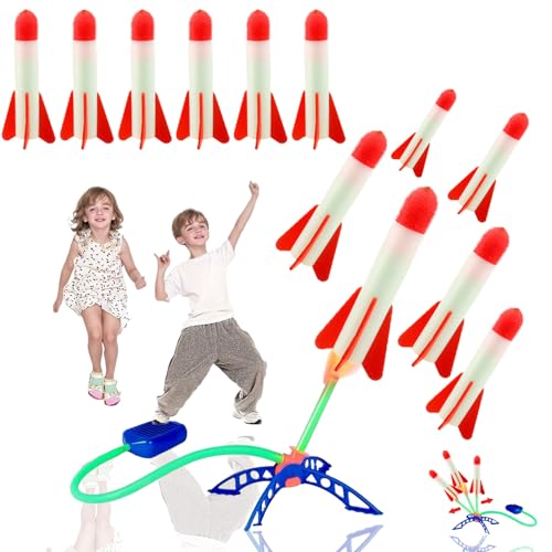 BOTOING KinderRaketespielzeug,6 Schaumraketenspielzeug Mit, Gartenspielzeug für Kinder,für 3-12 Jahre Kinder Geburtstagsgeschenkspielzeug,Raketespielzeug Mit BOTOING KinderRaketespielzeug,6 Schaumraketenspielzeug Mit, Gartenspielzeug für Kinder,für 3-12 Jahre Kinder Geburtstagsgeschenkspielzeug,Raketespielzeug Mit von BOTOING
