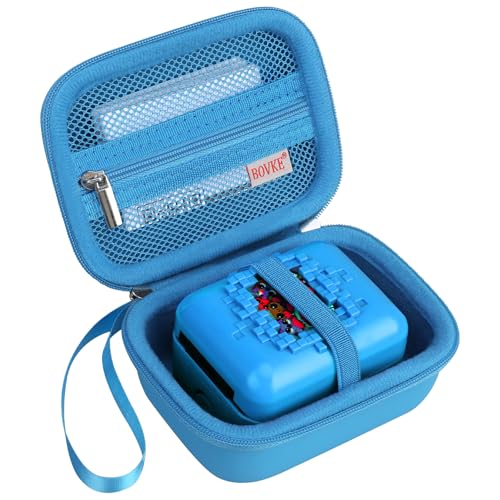 BOVKE Tragetasche für Bitzee/Bitzee Disney/Bitzee Magicals Digitales Haustier zum Anfassen, Aufbewahrungshalter Fits Bitzee Virtual Electronic Pets, Extra Platz für Handbuch, Batterien, Hellblau BOVKE Tragetasche für Bitzee/Bitzee Disney/Bitzee Magicals Digitales Haustier zum Anfassen, Aufbewahrungshalter Fits Bitzee Virtual Electronic Pets, Extra Platz für Handbuch, Batterien, Hellblau von BOVKE