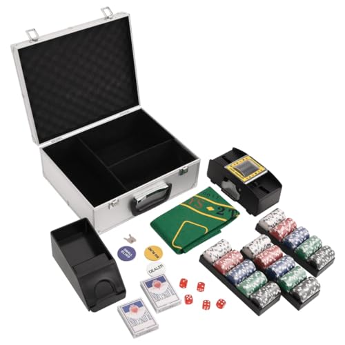 BOWEKAM Home & Garden-Poker-Chip-Set, 300 Stück, 11,5 g, Möbelwahl von BOWEKAM
