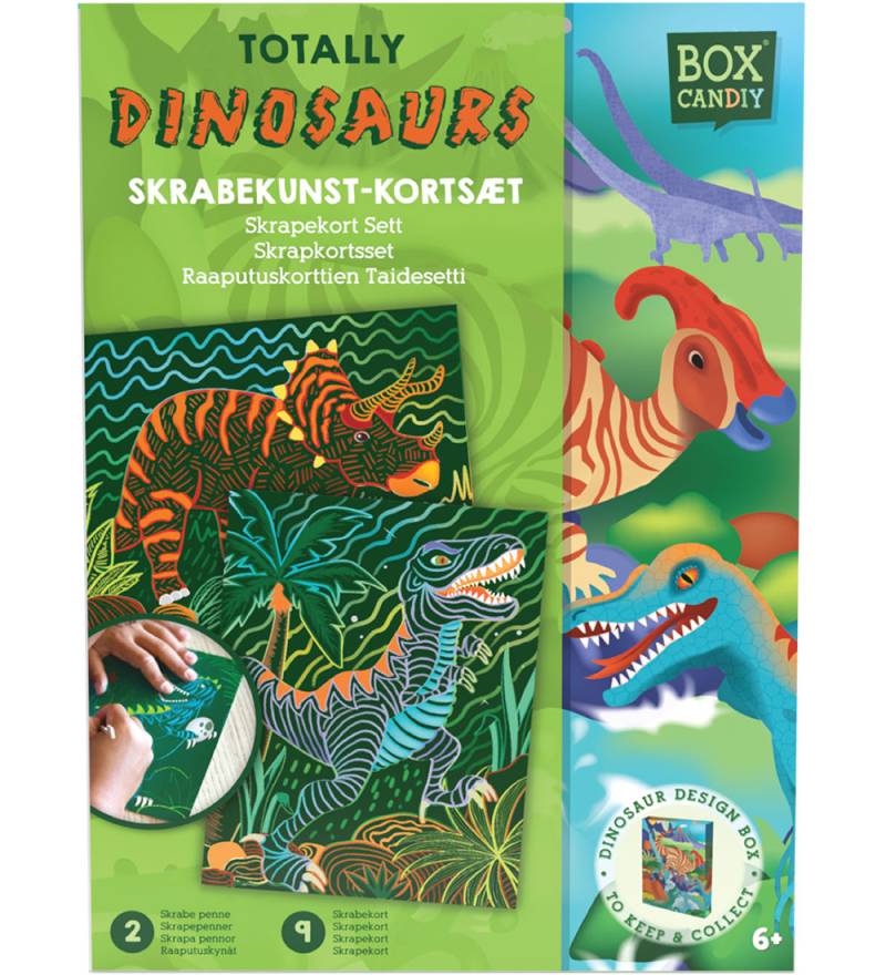 Box Candiy Kreatives Spielset - Rubbelkarten-Set - Totally Dinos - BOX CANDIY - One Size - Malbücher Box Candiy Kreatives Spielset - Rubbelkarten-Set - Totally Dinos - BOX CANDIY - One Size - Malbücher von BOX CANDIY