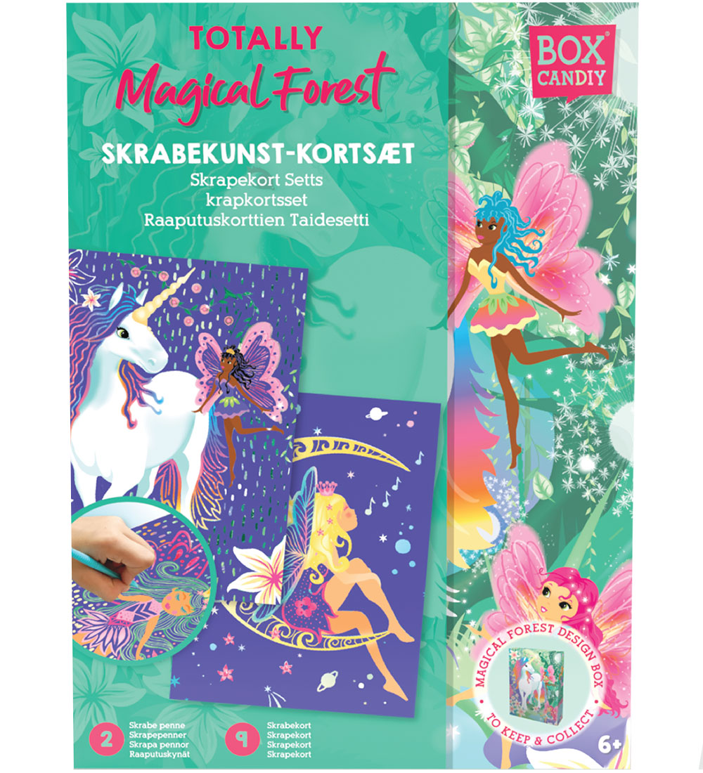 Box Candiy Kreatives Spielset - Rubbelkarten-Set - Totally Magic - BOX CANDIY - One Size - Malbücher von BOX CANDIY