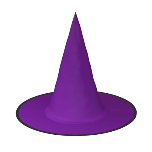 BOXILTD Dunkelvioletter Hexenhut für Damen – Schwarz und Rosa, Halloween-Hüte für Party, Kostüm, Rollenspiele, Zaubererhut BOXILTD Dunkelvioletter Hexenhut für Damen – Schwarz und Rosa, Halloween-Hüte für Party, Kostüm, Rollenspiele, Zaubererhut von BOXILTD