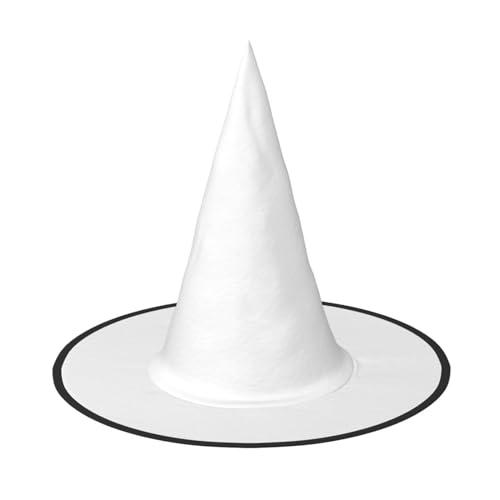 BOXILTD Hexenhut für Damen, natürliche weiße Farbe, Schwarz und Rosa, Halloween-Hüte für Party, Kostüm, Rollenspiele, Zaubererhut BOXILTD Hexenhut für Damen, natürliche weiße Farbe, Schwarz und Rosa, Halloween-Hüte für Party, Kostüm, Rollenspiele, Zaubererhut von BOXILTD