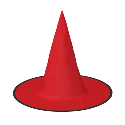 BOXILTD Hexenhut für Frauen in reinem Rot – Schwarz und Rosa, Halloween-Hüte für Party, Kostüm, Rollenspiele, Zaubererhut BOXILTD Hexenhut für Frauen in reinem Rot – Schwarz und Rosa, Halloween-Hüte für Party, Kostüm, Rollenspiele, Zaubererhut von BOXILTD