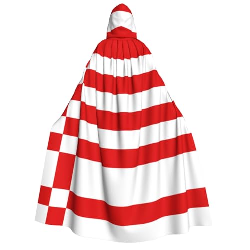 BOXILTD Kapuzenumhang mit Bremen-Flagge, Unisex, für Erwachsene, Schwarz und Weiß, Kapuzenumhang für Halloween, Cosplay-Kostüme BOXILTD Kapuzenumhang mit Bremen-Flagge, Unisex, für Erwachsene, Schwarz und Weiß, Kapuzenumhang für Halloween, Cosplay-Kostüme von BOXILTD