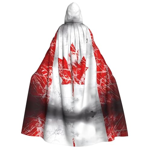BOXILTD Kapuzenumhang mit Südafrika-Flagge, Unisex, für Erwachsene, Schwarz und Weiß, Kapuzenumhang für Halloween, Cosplay-Kostüme, Flagge Kanadas im Retro-Stil, Einheitsgr��e BOXILTD Kapuzenumhang mit Südafrika-Flagge, Unisex, für Erwachsene, Schwarz und Weiß, Kapuzenumhang für Halloween, Cosplay-Kostüme, Flagge Kanadas im Retro-Stil, Einheitsgr��e von BOXILTD