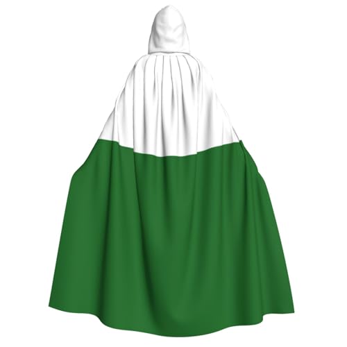 BOXILTD Umhang mit Kapuze, Motiv: Flagge Sachsens, Unisex, Erwachsene, Schwarz und Weiß, für Halloween, Cosplay-Kostüme BOXILTD Umhang mit Kapuze, Motiv: Flagge Sachsens, Unisex, Erwachsene, Schwarz und Weiß, für Halloween, Cosplay-Kostüme von BOXILTD