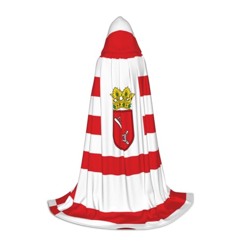 Bremen Banner Halloween Umhang Schwarz Kapuzenumhang für Männer Frauen - Perfektes Kostüm Party Cosplay Umhang Geeignet für Jugendliche, Schwarz, M Bremen Banner Halloween Umhang Schwarz Kapuzenumhang für Männer Frauen - Perfektes Kostüm Party Cosplay Umhang Geeignet für Jugendliche, Schwarz, M von BOXILTD