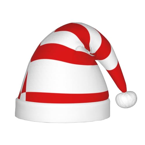 Bremen Flagge Weihnachtsmütze, Weihnachtsmützen für Jungen und Mädchen, Xmas Hut für Neujahr Festliche Party Dekoration, Rot von BOXILTD
