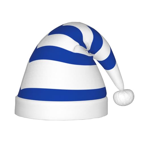 Flagge Uruguay Weihnachtsmütze, Weihnachtsmützen für Jungen und Mädchen, Xmas Hut für Neujahr Festliche Party Dekoration, Rot von BOXILTD