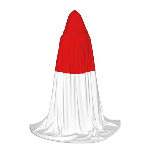 Flagge von Hessen Halloween Umhang Schwarz Kapuzenumhang für Männer Frauen - Perfektes Kostüm Party Cosplay Umhang Geeignet für Jugendliche, Schwarz, M Flagge von Hessen Halloween Umhang Schwarz Kapuzenumhang für Männer Frauen - Perfektes Kostüm Party Cosplay Umhang Geeignet für Jugendliche, Schwarz, M von BOXILTD