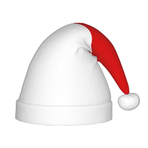 Flagge von Hessen Weihnachtsmütze, Weihnachtsmützen für Jungen und Mädchen, Xmas Hut für Neujahr Festliche Party Dekoration, Rot Flagge von Hessen Weihnachtsmütze, Weihnachtsmützen für Jungen und Mädchen, Xmas Hut für Neujahr Festliche Party Dekoration, Rot von BOXILTD