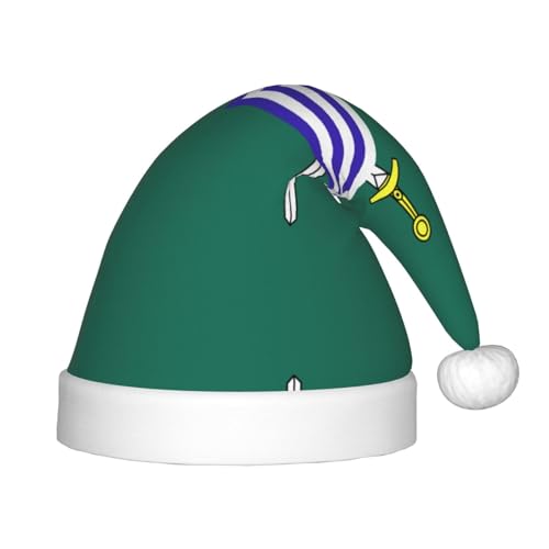 Peterborough Flagge Weihnachtsmütze, Weihnachtsmützen für Jungen und Mädchen, Xmas Hut für Neujahr Festliche Party Dekoration, Rot von BOXILTD