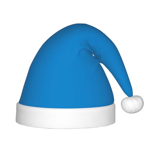 Weihnachtsmütze, natürliche blaue Farbe, Weihnachtsmütze für Jungen und Mädchen, Weihnachtsmütze für Neujahr, festliche Party-Dekoration, Rot Weihnachtsmütze, natürliche blaue Farbe, Weihnachtsmütze für Jungen und Mädchen, Weihnachtsmütze für Neujahr, festliche Party-Dekoration, Rot von BOXILTD