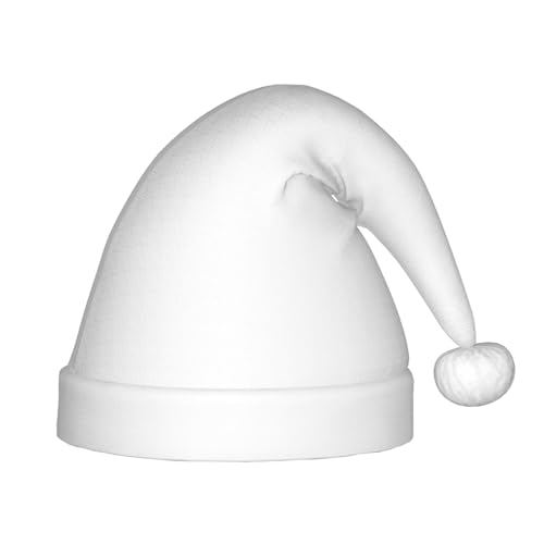 Weihnachtsmütze, natürliche weiße Farbe, Weihnachtsmütze für Jungen und Mädchen, Weihnachtsmütze für Neujahr, festliche Party-Dekoration, Rot Weihnachtsmütze, natürliche weiße Farbe, Weihnachtsmütze für Jungen und Mädchen, Weihnachtsmütze für Neujahr, festliche Party-Dekoration, Rot von BOXILTD