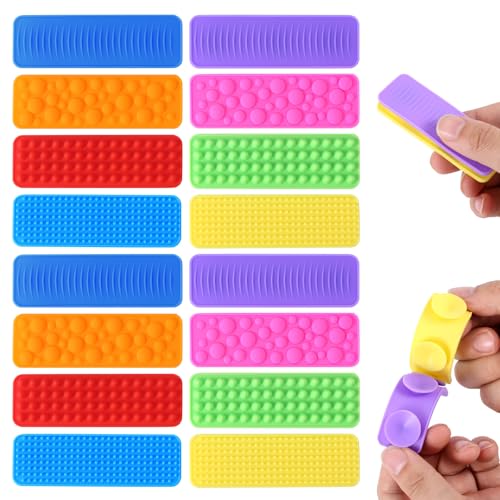 16stk Sensorisches Zappelspielzeug, Saugnapfspielzeug für Autistische Kinder Erwachsene Sensorischer Strukturstreifen Beruhigende Artikel für Schreibtisch Laptop Reisen Klassenzimmer Büro 16stk Sensorisches Zappelspielzeug, Saugnapfspielzeug für Autistische Kinder Erwachsene Sensorischer Strukturstreifen Beruhigende Artikel für Schreibtisch Laptop Reisen Klassenzimmer Büro von BOXOB