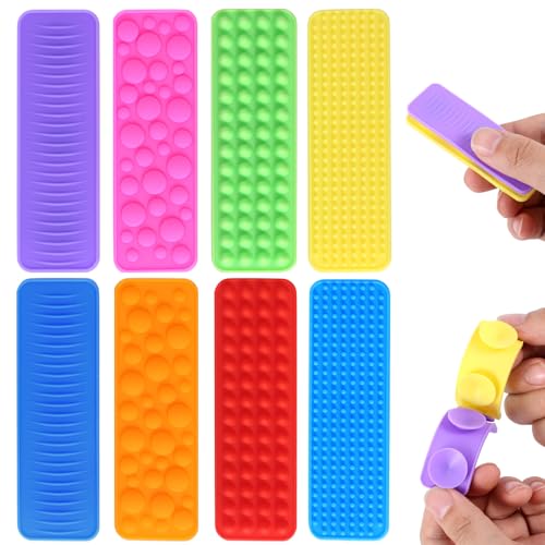 8stk Sensorisches Zappelspielzeug, Saugnapfspielzeug für Autistische Kinder Erwachsene Sensorischer Strukturstreifen Beruhigende Artikel für Schreibtisch Laptop Reisen Klassenzimmer Büro 8stk Sensorisches Zappelspielzeug, Saugnapfspielzeug für Autistische Kinder Erwachsene Sensorischer Strukturstreifen Beruhigende Artikel für Schreibtisch Laptop Reisen Klassenzimmer Büro von BOXOB