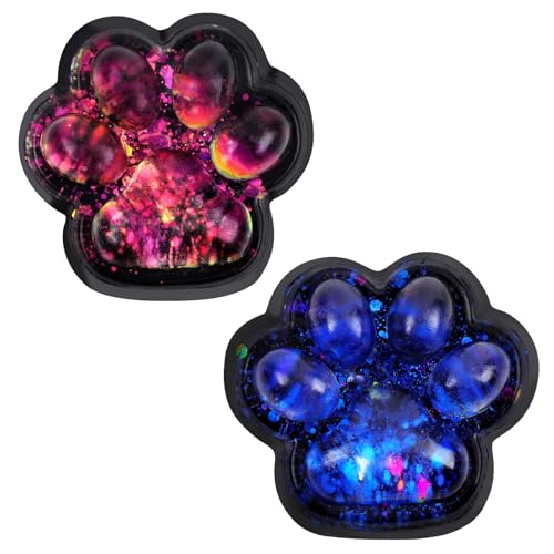 BOXOB 2stk Katzenpfoten-Quetschspielzeuge, 2 Süße Glitzernde Katzenpfoten-Quetschspielzeuge Weiche Kawaii-Partygeschenke für Zuhause Schule und Büro BOXOB 2stk Katzenpfoten-Quetschspielzeuge, 2 Süße Glitzernde Katzenpfoten-Quetschspielzeuge Weiche Kawaii-Partygeschenke für Zuhause Schule und Büro von BOXOB