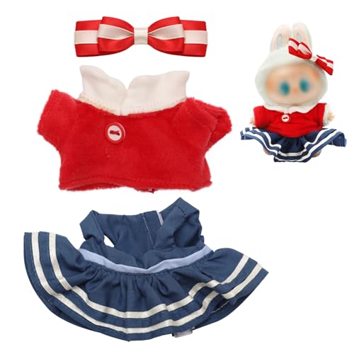 BOXOB Rot Blaue Puppenkleidung, Spielzeug Outfits für 15cm Große Sitz und 17cm Große Stehpuppen Stylisches Kleines Kleid Spielzeugkleidung Accessoires zur Dekoration BOXOB Rot Blaue Puppenkleidung, Spielzeug Outfits für 15cm Große Sitz und 17cm Große Stehpuppen Stylisches Kleines Kleid Spielzeugkleidung Accessoires zur Dekoration von BOXOB