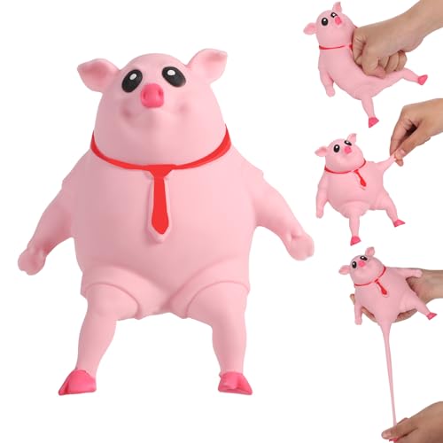 BOXOB Stress Rosa Schweinchen Spielzeug, Niedlich Schweinequetsch Spielzeug Schweine Quetschspielzeug Stressbälle Weich Quetsch Spielzeug für Kinder Erwachsene BOXOB Stress Rosa Schweinchen Spielzeug, Niedlich Schweinequetsch Spielzeug Schweine Quetschspielzeug Stressbälle Weich Quetsch Spielzeug für Kinder Erwachsene von BOXOB