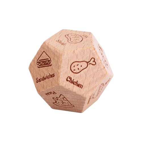 Essenswürfel, Date Night Würfel für Paare aus Holz Essensentscheidungswürfel Spiel Date-Ideen für Ihn Sie Ehemann Ehefrau Freund Freundin Jahrestag Valentinstag Geburtstagsgeschenk Essenswürfel, Date Night Würfel für Paare aus Holz Essensentscheidungswürfel Spiel Date-Ideen für Ihn Sie Ehemann Ehefrau Freund Freundin Jahrestag Valentinstag Geburtstagsgeschenk von BOXOB